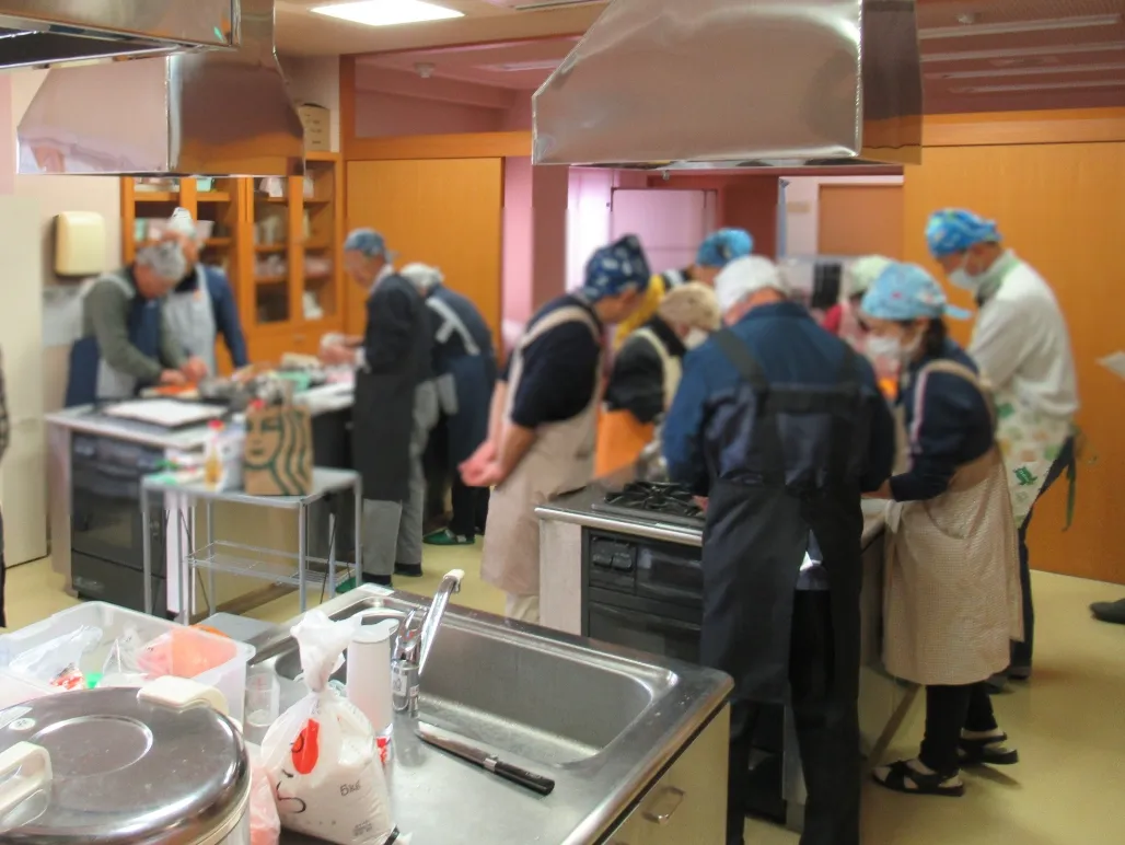 ふれあいクッキング1